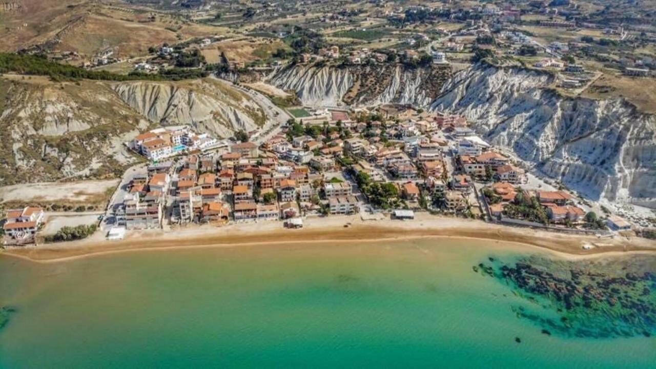 Apartment Scala Dei Turchi Realmonte Bagian luar foto